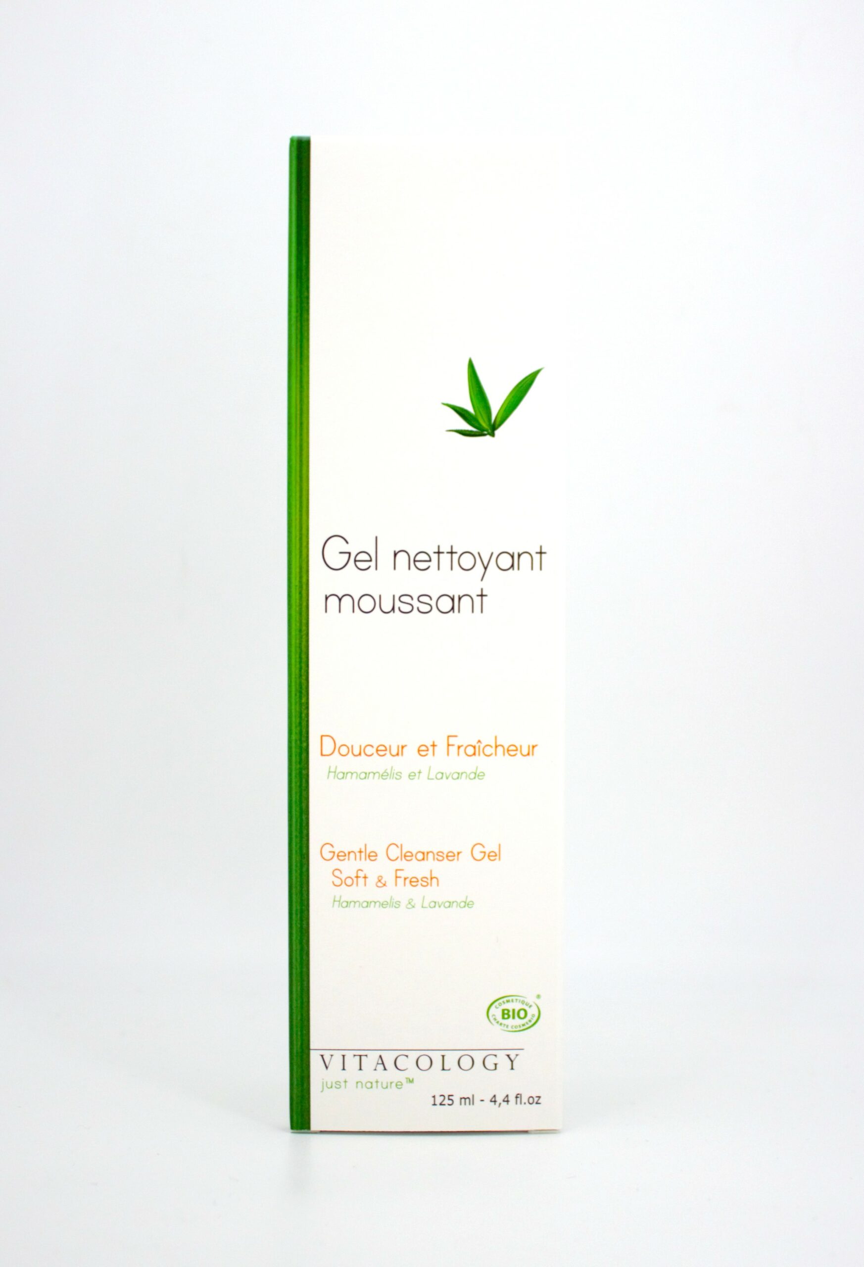 Gel nettoyant moussant